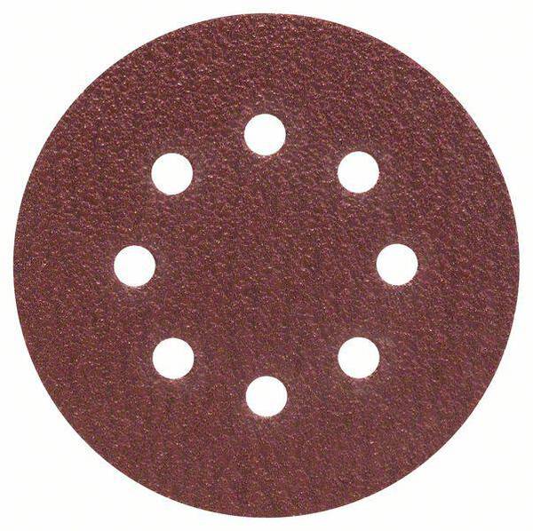Bosch Accessories 2607019491 Exzenterschleifpapier mit Klett, gelocht Körnung (num) 40 (Ø) 125 mm 25 St.