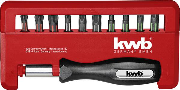kwb 152010 Bit-Set 12teilig
