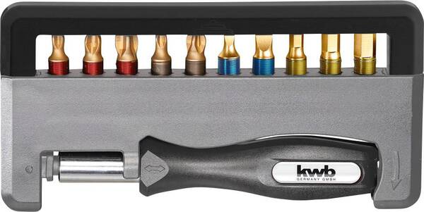 kwb 154020 Bit-Set 12teilig