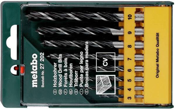Metabo 627202000 Holz-Spiralbohrer-Set 8teilig 1 St.