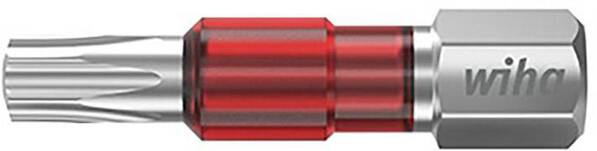 Wiha 42108 Torx-Bit T 10 Molybdän-Vanadium-Stahl gehärtet 5 St.