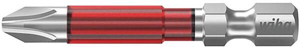 Wiha 42097 Kreuzschlitz-Bit PH 1 Molybdän-Vanadium-Stahl gehärtet 5 St.