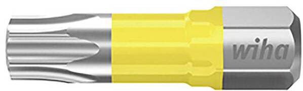 Wiha 41594 Torx-Bit T 25 Molybdän-Vanadium-Stahl gehärtet 5 St.