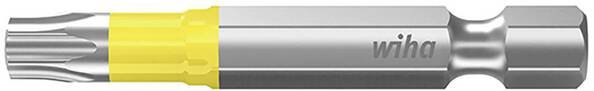 Wiha 41630 Torx-Bit T 10 Molybdän-Vanadium-Stahl gehärtet 5 St.