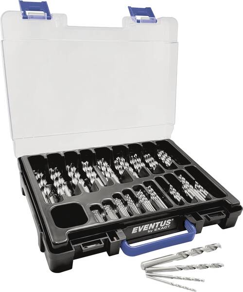Exact 32286 Metall-Spiralbohrer-Set 120teilig 1 Set