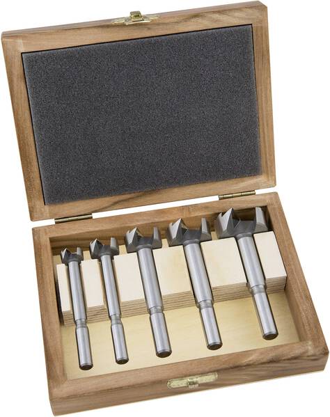 Alpen 0023900005100 Forstnerbohrer-Set 15 mm, 20 mm, 25 mm, 30 mm, 35 mm 1 St.