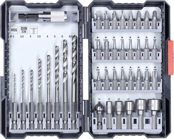 kwb 108910 Bohrer- und Bit-Sortiment