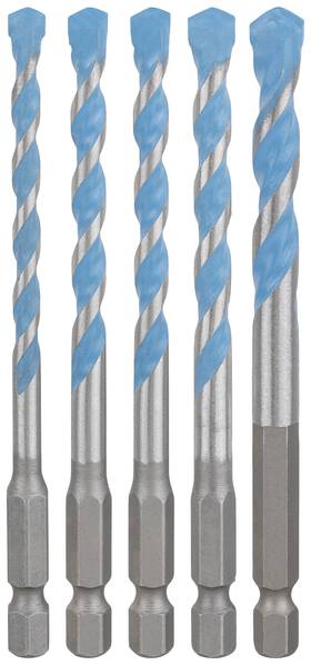 Bosch Accessories EXPERT MultiConstruction HEX-9 2608900586 Mehrzweckbohrer-Set 5teilig 5.5 mm, 6 mm, 6 mm, 7 mm, 8 mm