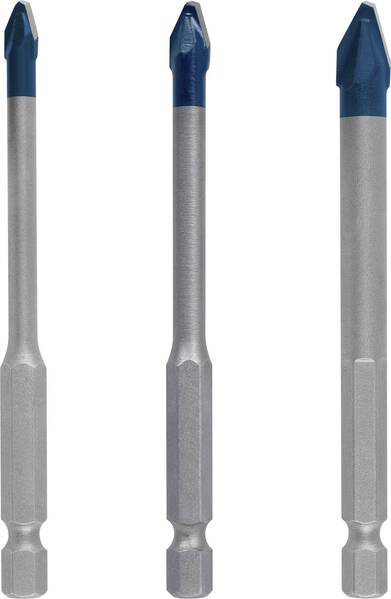 Bosch Accessories EXPERT HardCeramic HEX-9 2608900595 Fliesenbohrer-Set 3teilig 5 mm, 6 mm, 8 mm 3 St.