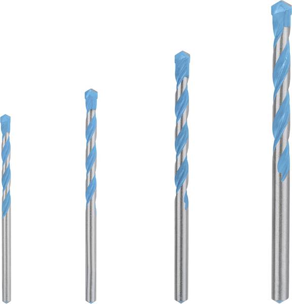 Bosch Accessories EXPERT CYL-9 MultiConstruction 2608900645 Mehrzweckbohrer-Set 4teilig 4 mm, 5 mm, 6 mm, 8 mm Zylinde