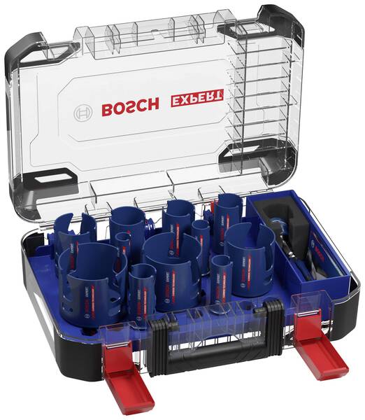 Bosch Accessories EXPERT Construction 2608900489 Lochsägen-Set 15teilig 20 mm, 22 mm, 25 mm, 32 mm, 35 mm, 40 mm, 44 mm,