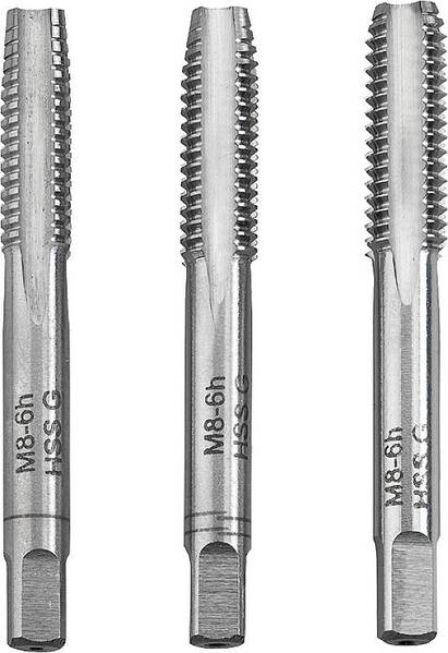 kwb 443303 Gewindeschneidsatz 3teilig M3 0.5 DIN 352 HSS 3 St.