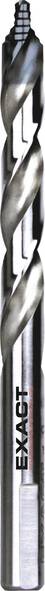 Exact 74410 TIAIN-TIP Spiralbohrer 1.0 mm DIN 338 10 St.