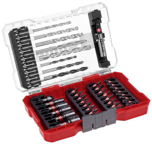 Einhell 108759 39teilig Bohrer- und Bit-Sortiment