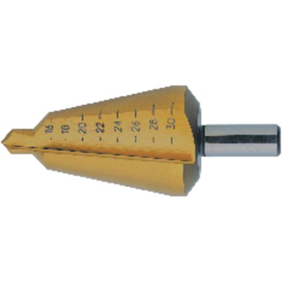 FORMAT - Blechschälbohrer HSS TiN ø26 - 40mm