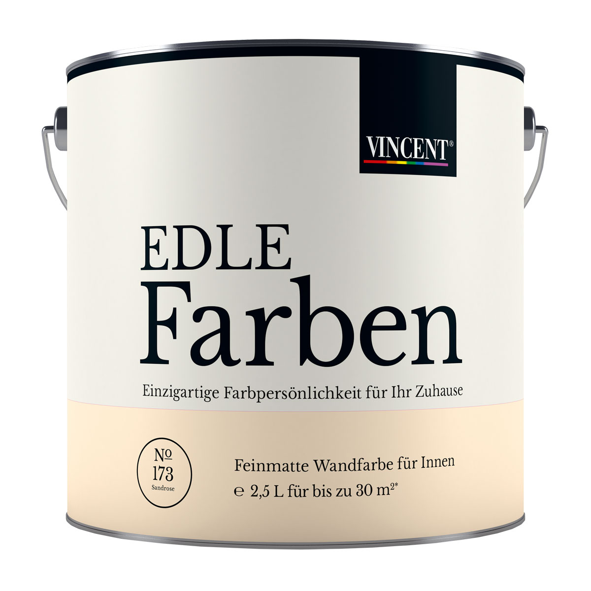 Vincent Wandfarbe Edle Farben Sandrose 2,5 L | Sandrose | 111140