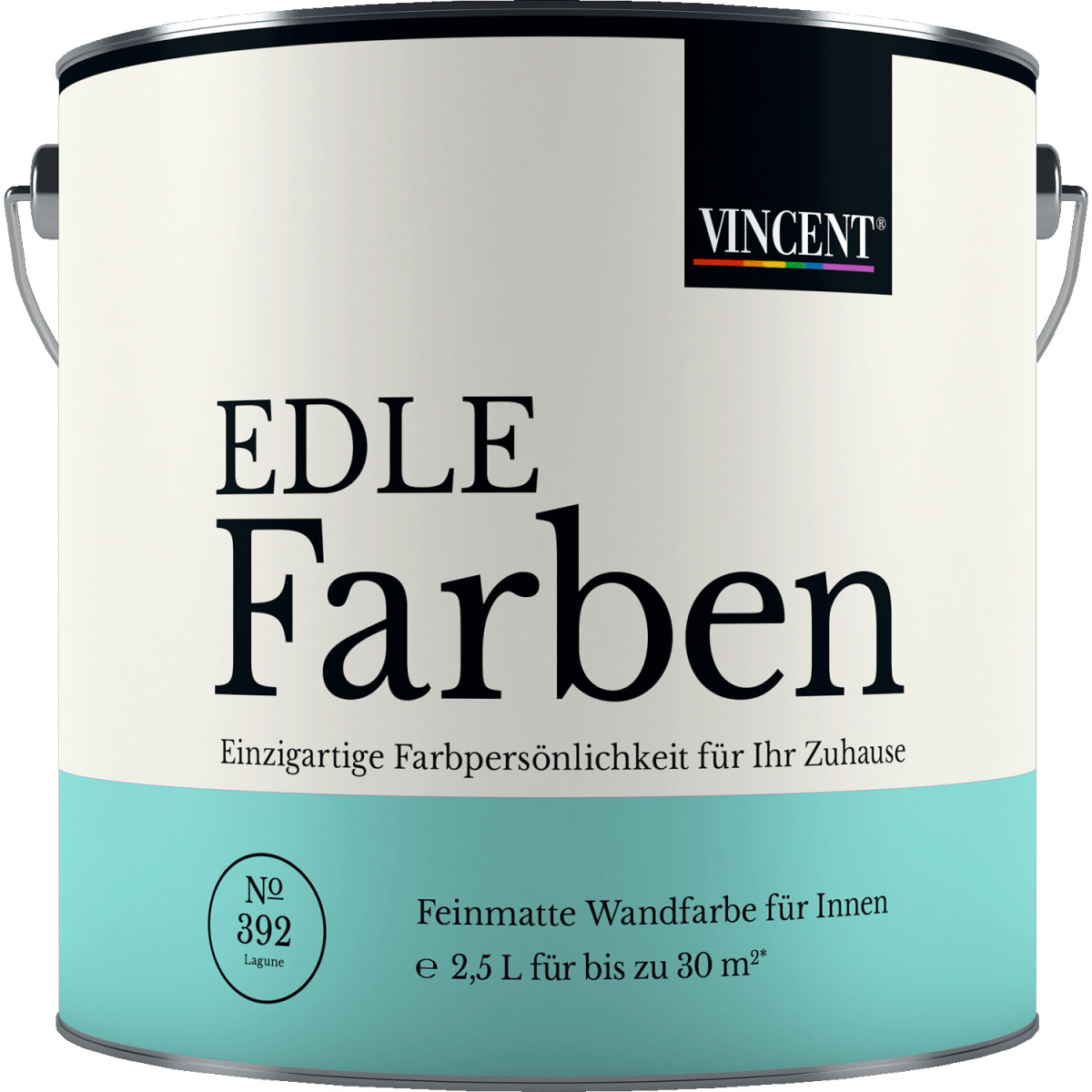 Vincent Wandfarbe Edle Farben Langune 2,5 L | Langune | 111142