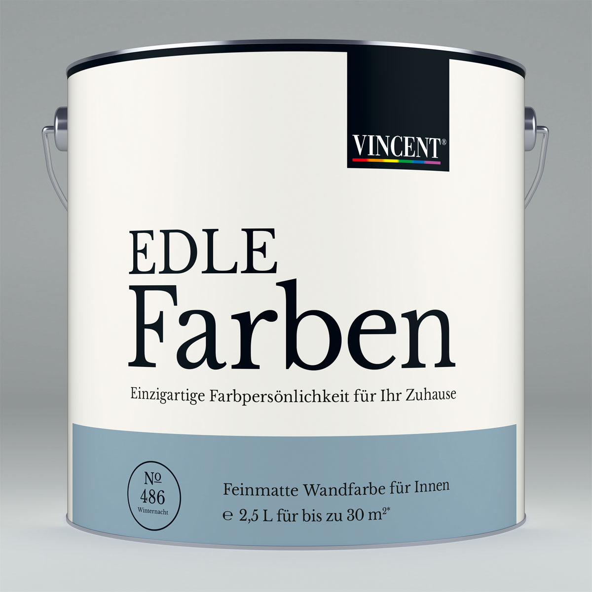 Vincent Wandfarbe Edle Farben Winternacht 2,5 L | Winternacht | 111147