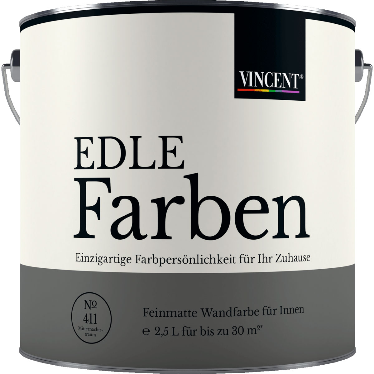 Vincent Wandfarbe Edle Farben Mitternachtstraum 2,5 L | Mitternachtstraum | 111152
