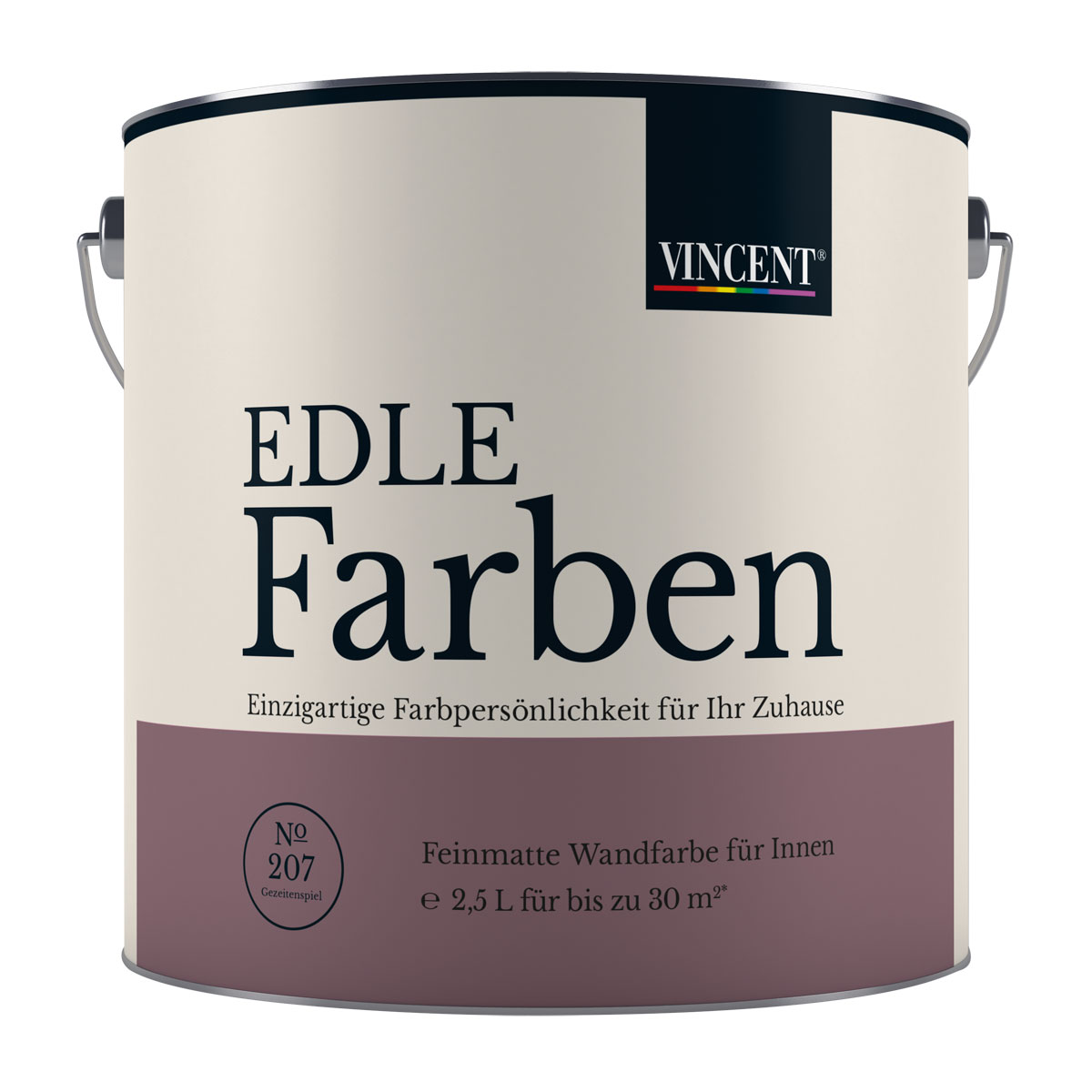 Vincent Wandfarbe Edle Farben Gezeitenspiel 2,5 L | Gezeitenspiel | 111159