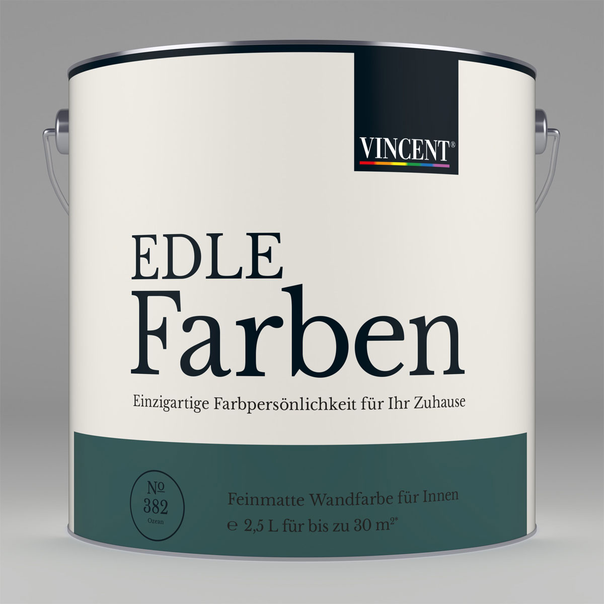 Vincent Wandfarbe Edle Farben Ozean 2,5 L | Ozean | 111167