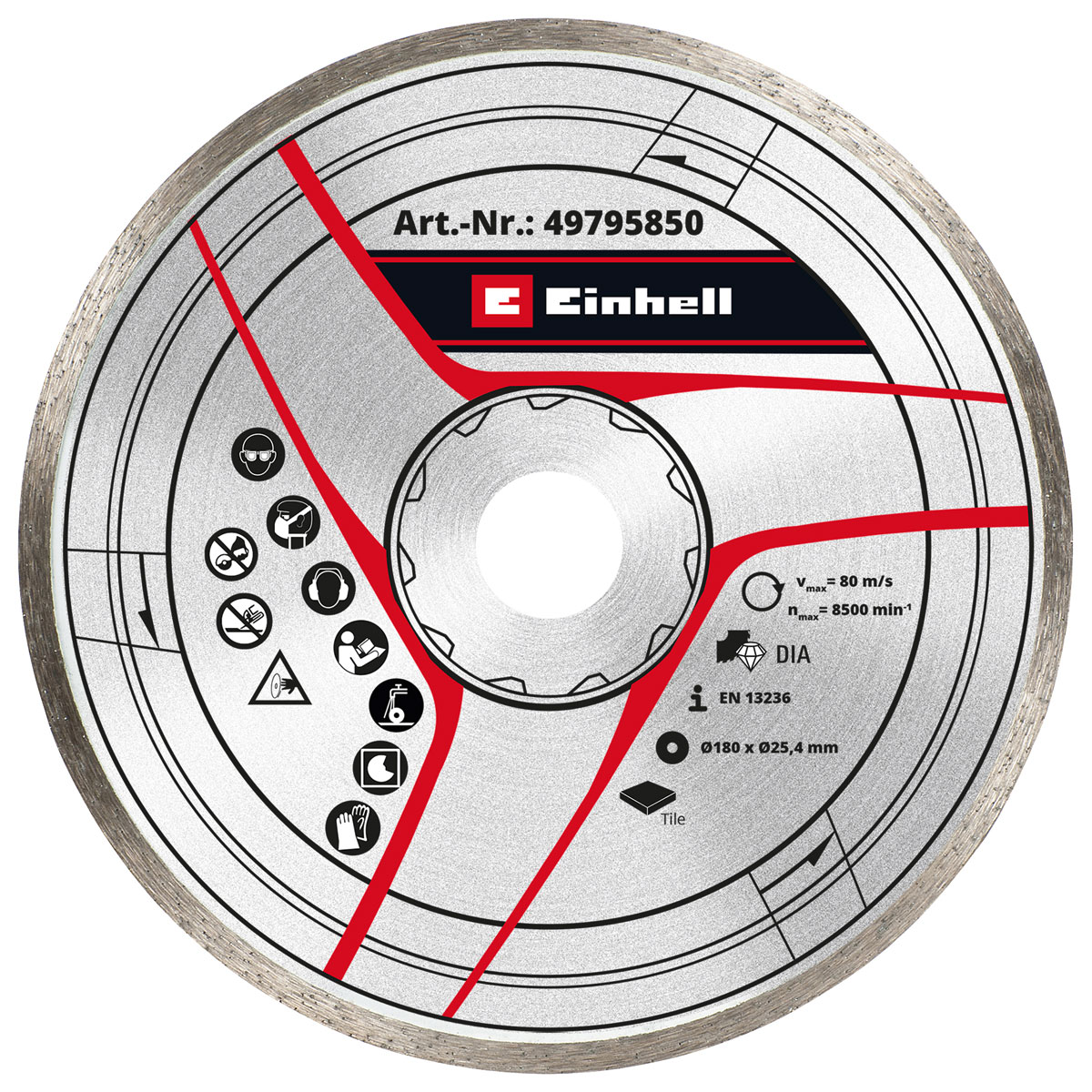 Einhell  DIA-Trennschscheibe 180 x 25,4 mm | 112375