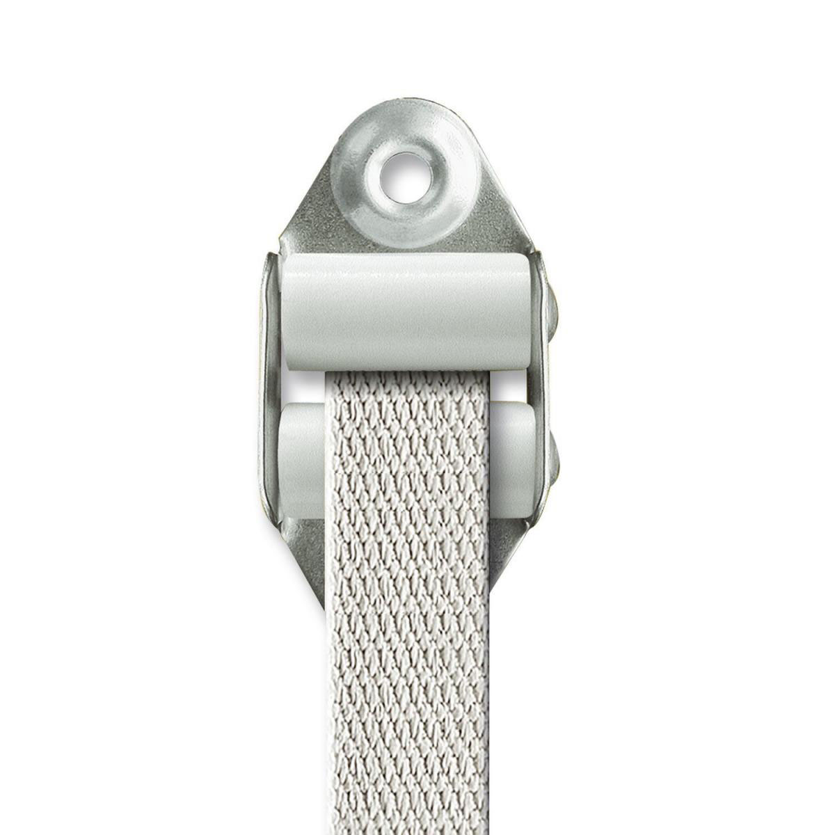 Schellenberg Doppelleitrolle Mini für 14 mm Gurtband weiß | 112512