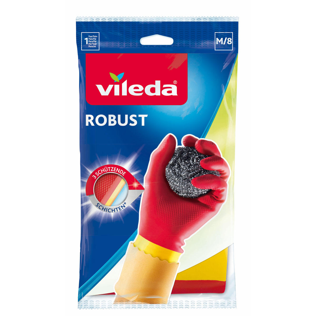 Vileda Handschuh Robust Gröe M | 113180