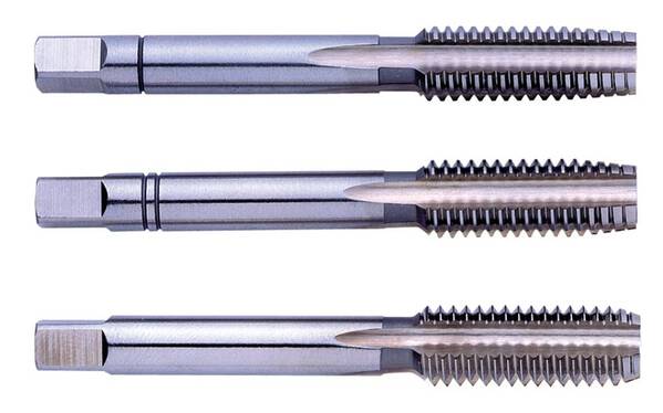 Eventus by Exact 10096 Handgewindebohrer-Set 3teilig metrisch M2.5 0.45 mm Rechtsschneidend DIN 352 HSS 1 Set