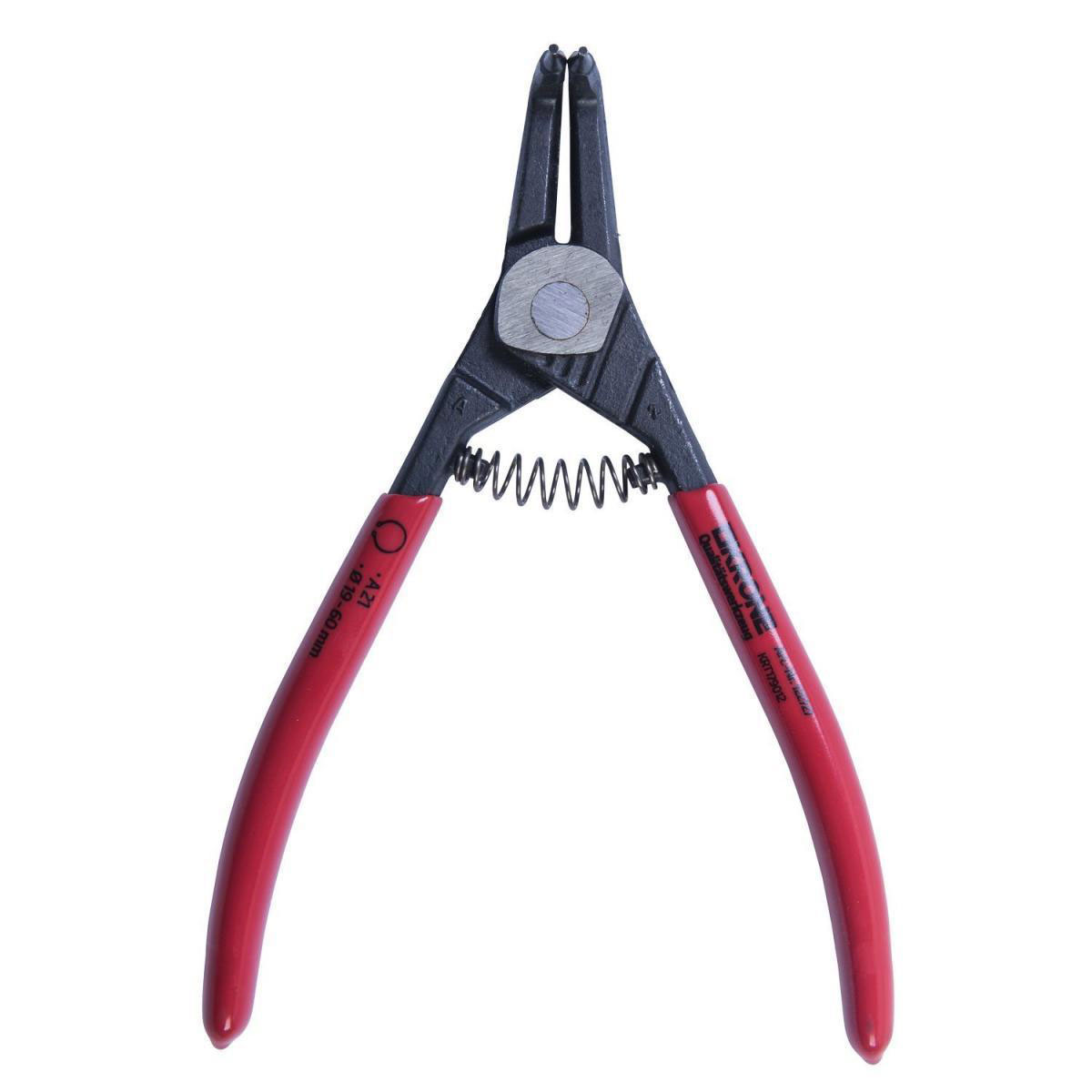 Krone Sicherungsring-Zange gebogen 18 cm | 122727