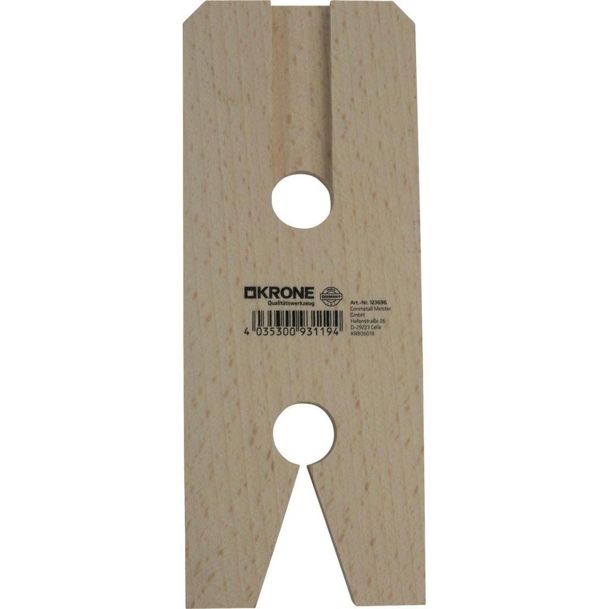 Krone  Laubsägebrettchen Buchenholz | 123696