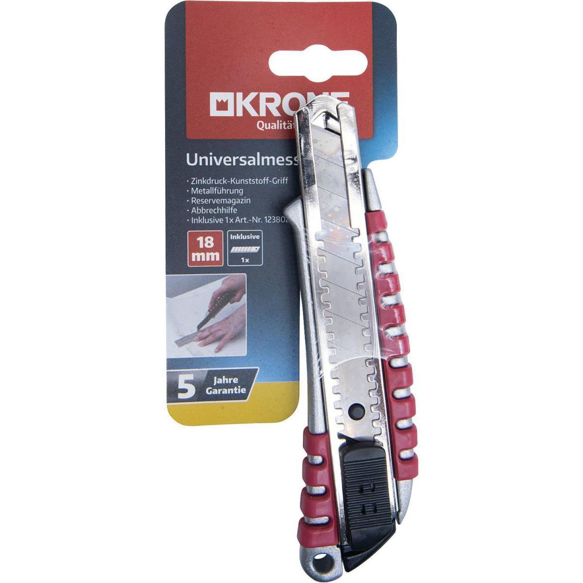Krone Unimesser Zinkdruck-Kunststoff-Griff | 123771
