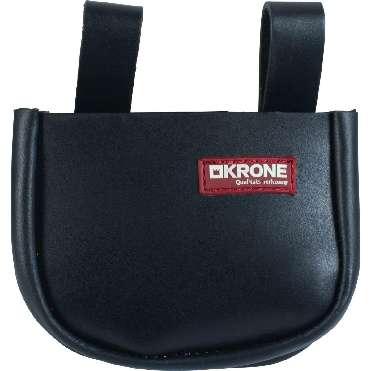 Krone Nageltasche 2 Fächer Leder | 123869
