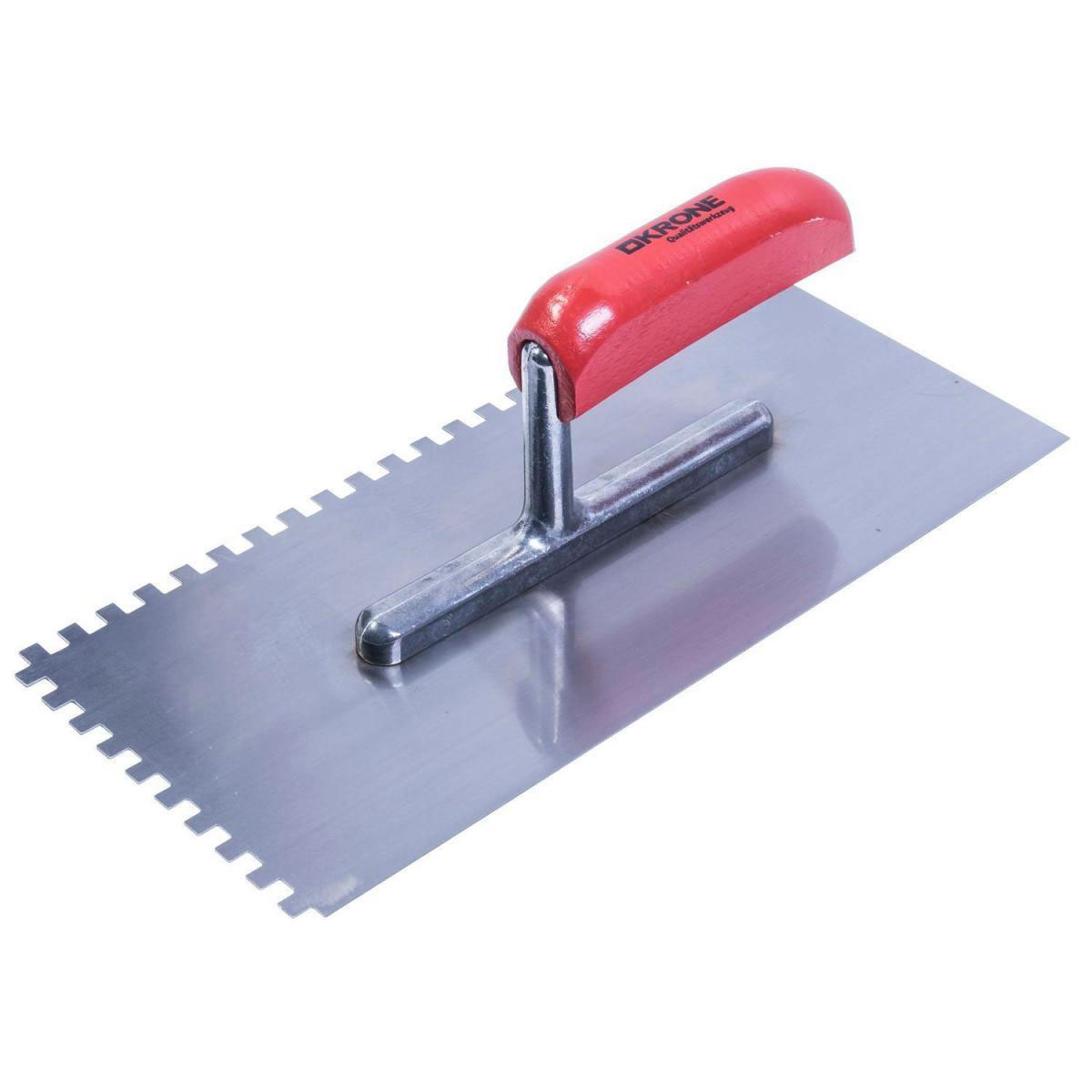 Krone Zahnglättekelle 280 x 130 mm Zahnung 6 x 6 mm | 124894