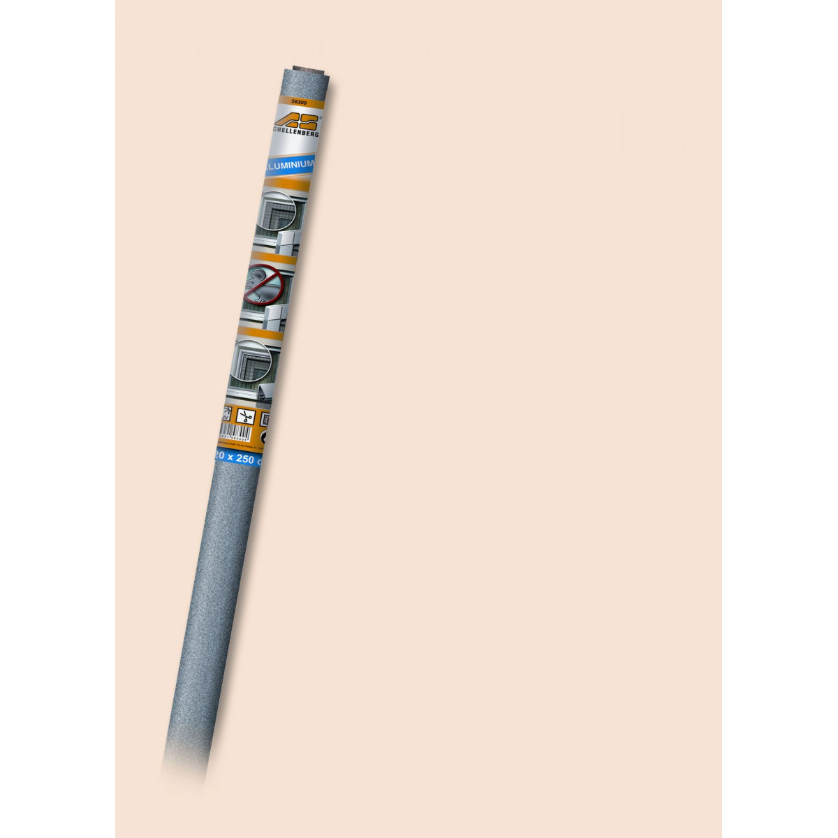 Schellenberg Fliegengitter 120 x 100 SB-Alu Natur | 126867