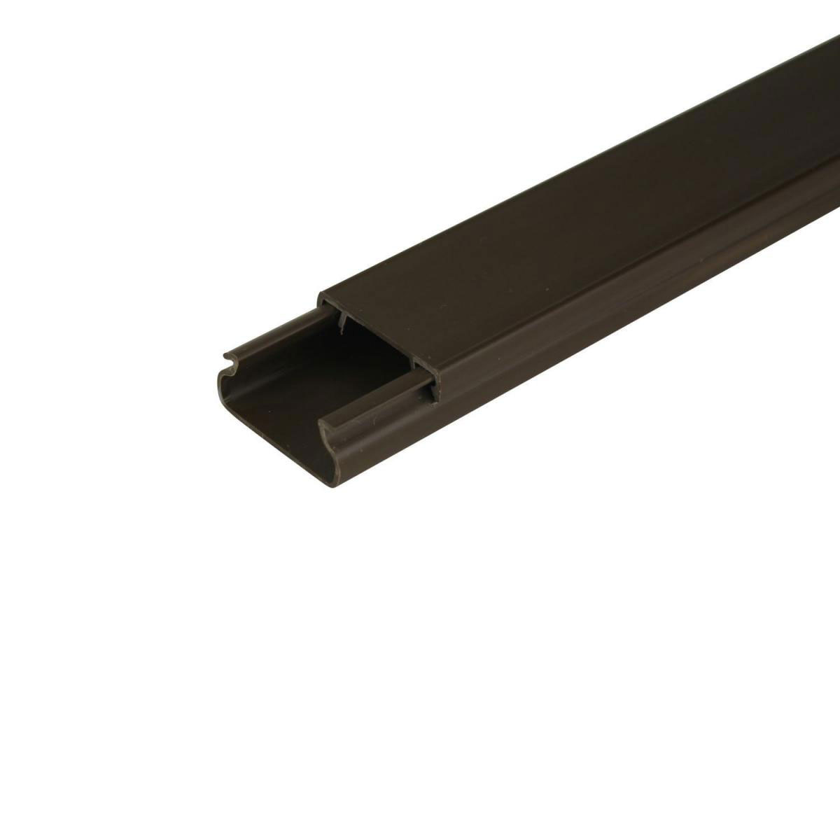 Installationskanal 2m 1,5 x 3 cm eckig braun | 127344