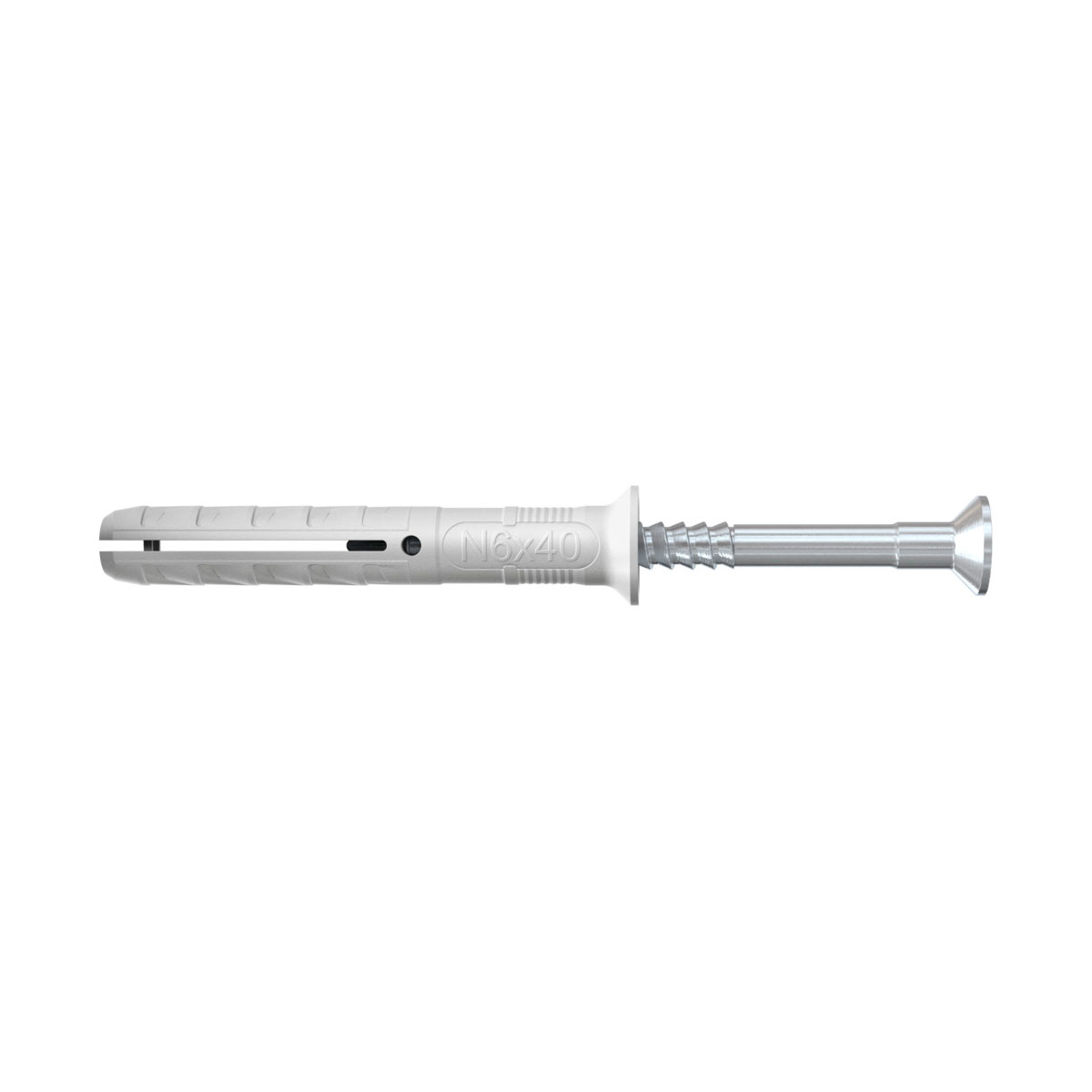 Fischer  Nageldübel N 8 x 80/40 mm Senkkopf 50 Stück | 130163