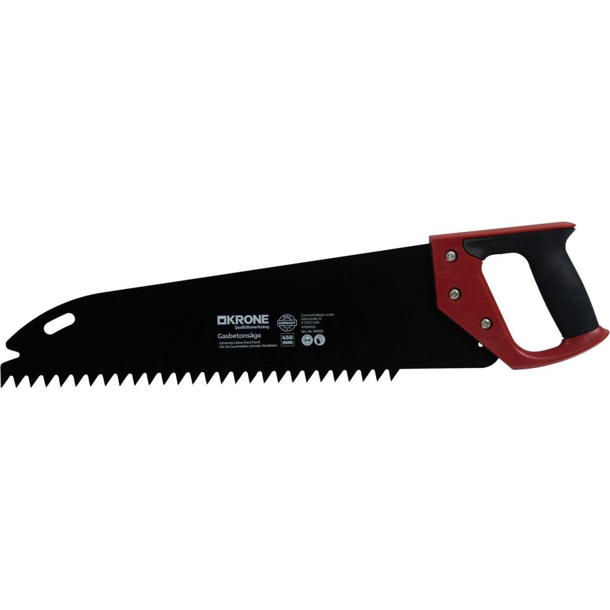 Krone Gasbetonsäge 450 mm Zähne geh 2K | 130305