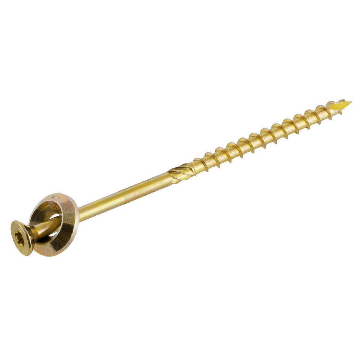 Suki Holzbauschraube gold 10 x 300 mm 1 Stück | 10 | 300 | 130710