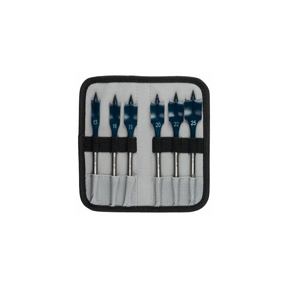 Bosch Professional  FlachfraesborherSet Selfcut 6-teilig 13-25 mm | 132901
