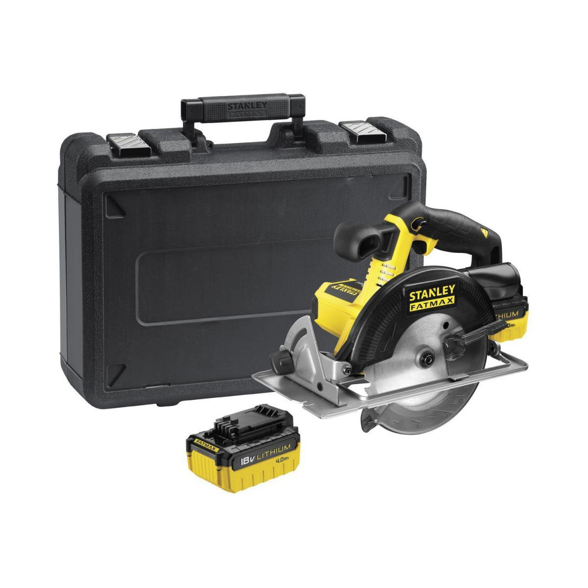 Stanley 18 V 4 Ah Handkreissäge 2 Akkus Koffer | 136351