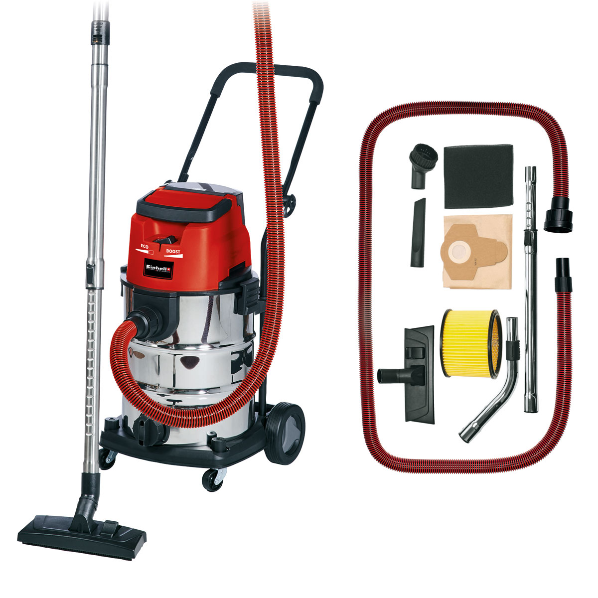 Einhell Akku-Nass-Trockensauger TE-VC 36/30 Li S Solo | 138335