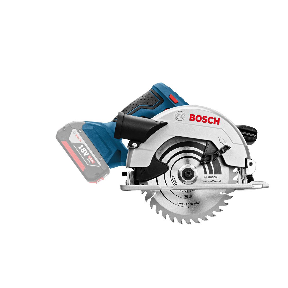 Bosch Professional   Akku-Kreissäge GKS 18 V-Li Solo ohne Akku | 139988 – Bild 4