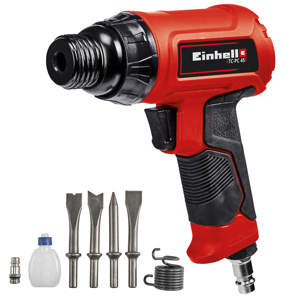 Einhell Druckluft-Meisselhammer-Set TC-PC 45 4-teilig | 143651