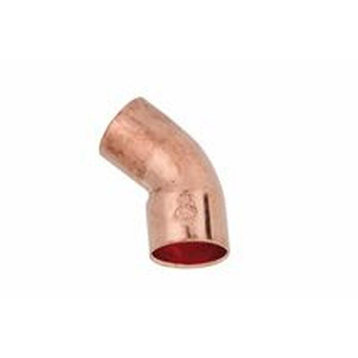 Kirchhoff 45-Bogen 28 mm Kupfer 1 Muffe | 152821