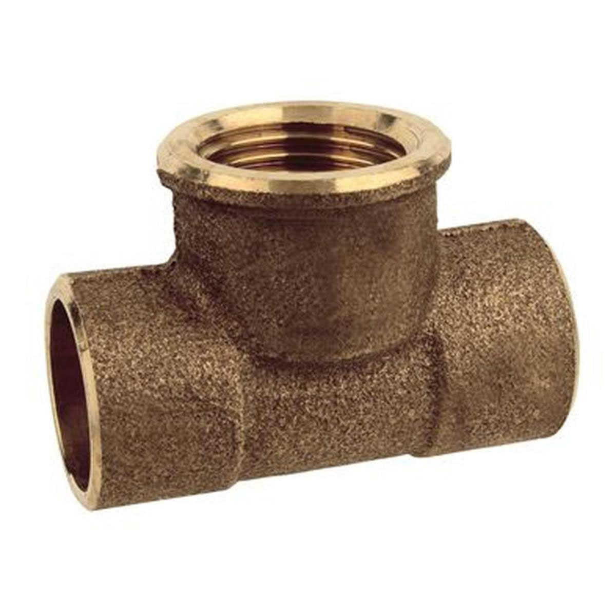 Kirchhoff Übergangs-T-Stück 15 mm x ½ IG x 15 mm | 153624