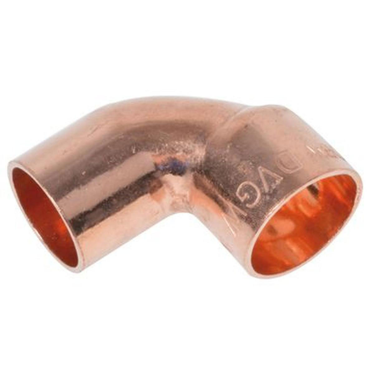 Kirchhoff 90-Winkel 22 mm 1 Muffe Kupfer | 154341