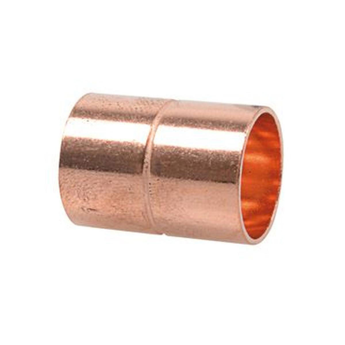 Kirchhoff Doppelmuffe 22 mm Kupfer | 154349