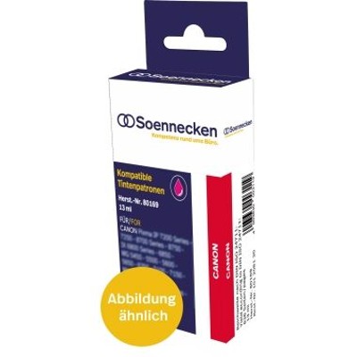 Soennecken - Tintenpatrone 80171 wie Canon PGI550XL/CLI551XL sw/c/m/y 5er-Pack