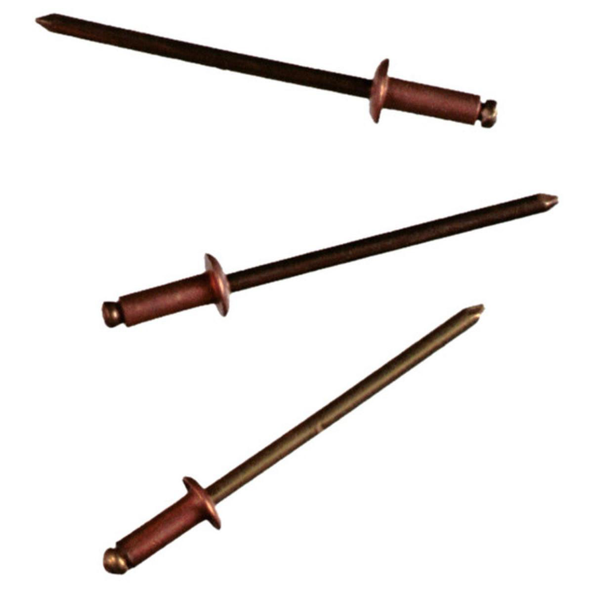 Connex Blindnieten 3,2 x 8 mm Kupfer 50 Stück | 172737